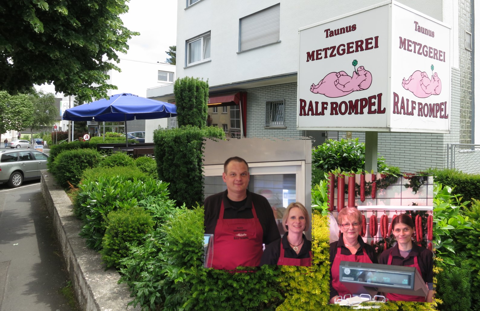 Das Team der Metzgerei Rompel Das Team der Metzgerei Rompel